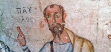 Fresque de Saint Paul à Éphèse
